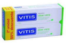 Vitis Aloe Vera Pasta Dentífrica Menta 150 ml 2 uds