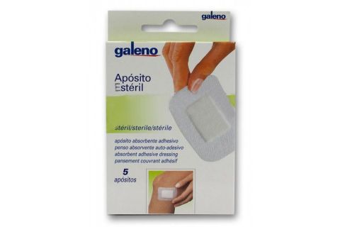 Galeno Apósito Estéril Adhesivo 10 x 10 cm 5 uds
