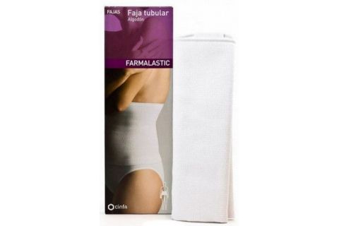 Farmalastic Faja Tubular Algodón Blanca T-3