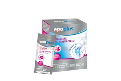 Epaplus Colágeno + Hialurónico Sobres Frambuesa