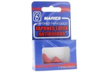 Maries Tapones Látex Antiruidos 2 uds