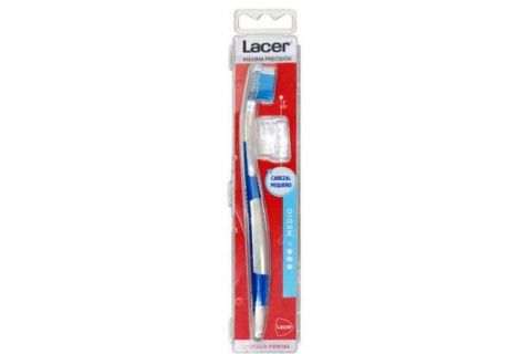Lacer Cepillo Dental Adulto Cabezal Pequeño Medio 1 ud