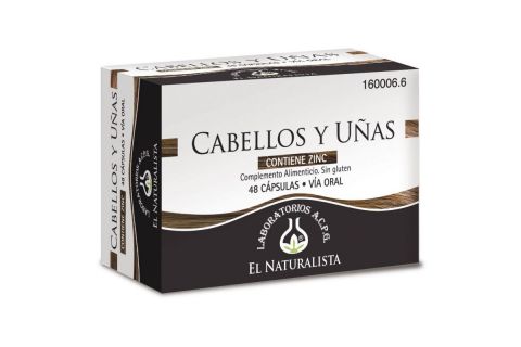 El Naturalista Cabellos y Uñas 48 Cápsulas