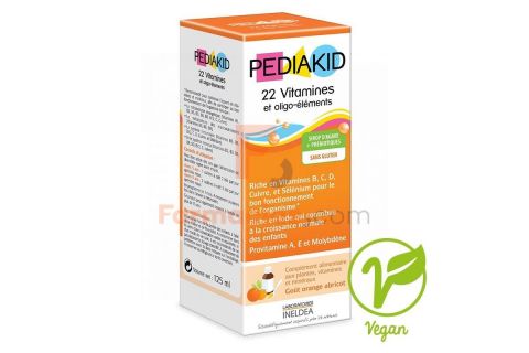 Pediakid 22 Vitaminas y Oligoelementos 125 ml