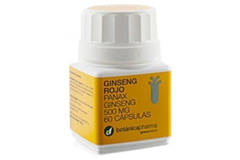 Botanicapharma Ginseng Rojo 500 MG 60 Cápsulas