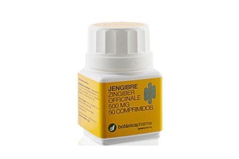 Botanicapharma Jengibre 500 MG 60 Comprimidos
