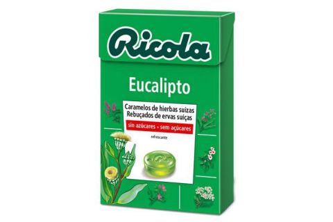 Ricola Caramelos Eucalipto Sin Azúcar 50 gr