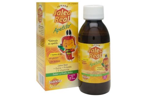 Juanola Jarabe Jalea Real Apetito Niños 150 ml