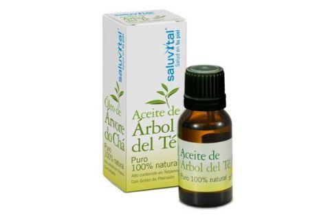 Saluvital Aceite de Árbol de Té Puro 100 % Natural 30 ml