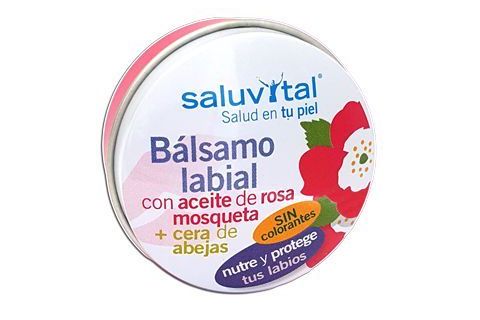 Saluvital Bálsamo Labial Aceite Rosa Mosqueta 15 gr