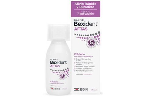 Isdin Bexident Aftas Colutorio 120 ml