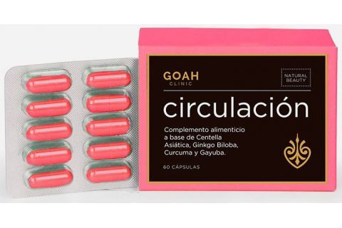 Goah Clinic Circulación 60 Cápsulas
