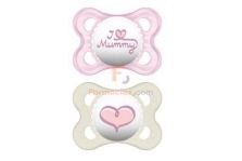 Mam Chupete Mini Silicona 0- 6 M Pack Doble