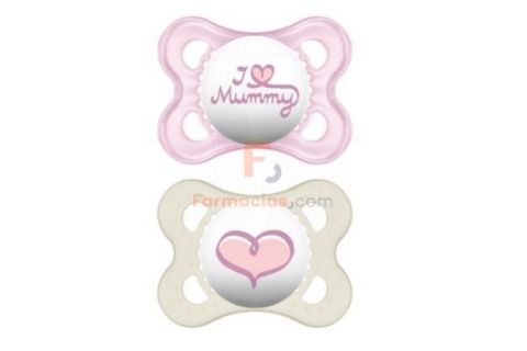 Mam Chupete Mini Silicona 0- 6 M Pack Doble