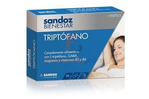 Sandoz Bienestar Triptófano 30 Cápsulas