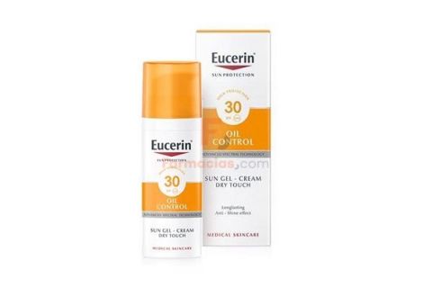 Eucerin Sun Gel Crema Oil Control Dry Touch SPF-30 50 ml