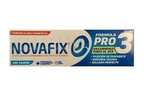 Novafix Fórmula Pro 3 Sin Sabor 50 gr