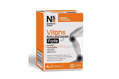 NS Vitans Articulaciones Forte 30 Comprimidos