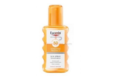 Eucerin Sun Spray Transparente Sensitive Protect SPF-50 200 ml