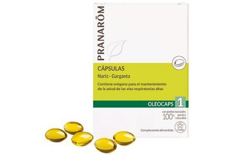 Pranaróm Oleocaps 1 Nariz Garganta 30 Cápsulas