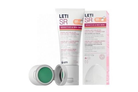 LetiSR Crema Anti-Rojeces con color + Corrector 40ml