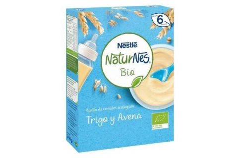 Nestlé Papilla Cereales Naturales Bio Trigo y Avena 240g