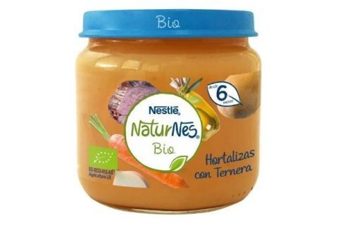 Nestlé Naturnes Puré Carne Bio Hortalizas con Ternera 200g