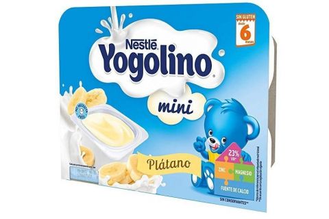 Nestlé Yogolino Mini Postre con Plátano para Bebés 60g