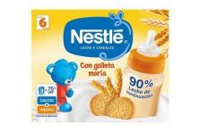 Nestlé Leche y Cereales para Biberón con Galleta María 2 bricks de 250ml