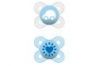 Mam Chupete Silicona Start Azul Pack 2uni