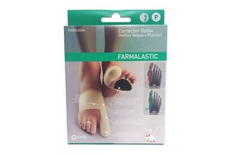 Farmalastic Corrector Doble Juanete Pie Izq T-media