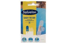 Salvelox Easy To Go Aposito Adhesivo Transparente 12U