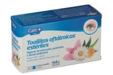 Care+ Toallitas Oftalmicas Esteriles 30 uni