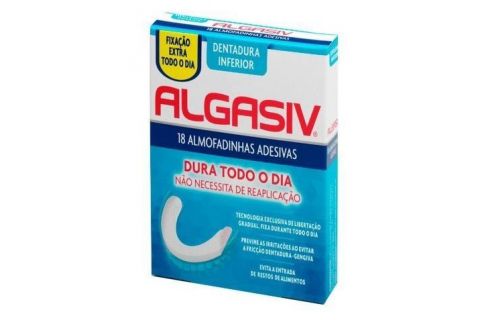 Algasiv Dentadura Inferior 18u