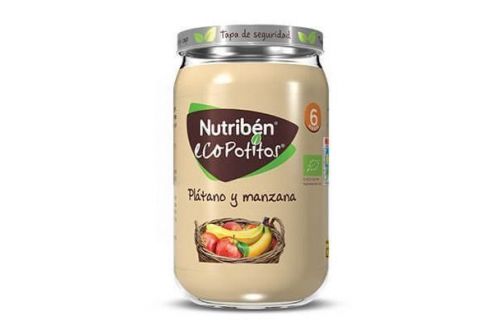 Nutribén Ecopotitos Plátano y Manzana 235gr