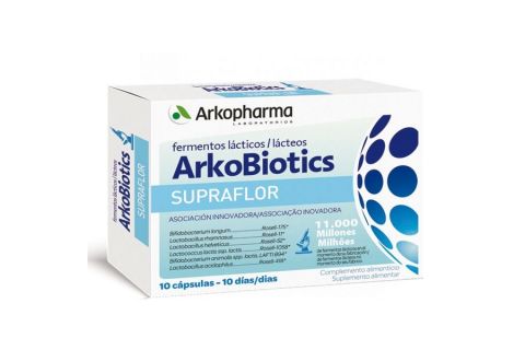 Arkobiotics Supraflor Adultos 10 Cápsulas