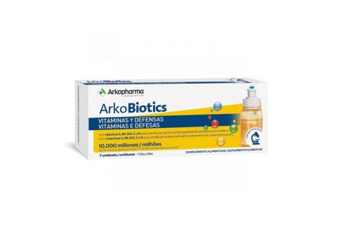 Arkobiotics Defensas y Vitaminas Adultos 7 Dosis