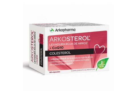Arkosterol Forte Levadura Arroz Rojo + Q10 60 Cápsulas