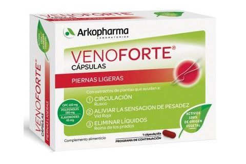 Arkopharma Venoforte Pierlas Ligeras 30 Cápsulas