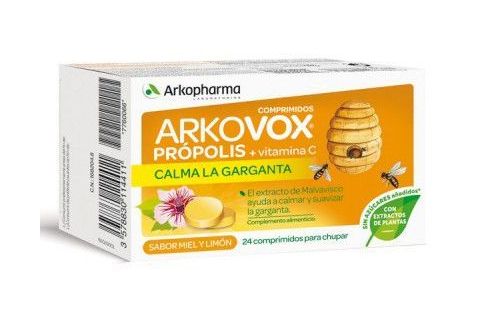 Arkovox Própolis + Vitamina C 24 Comprimidos