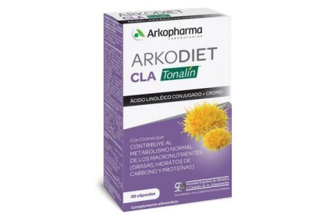 Arkodiet C. L. A. Tonalín + Cromo 30 Cápsulas