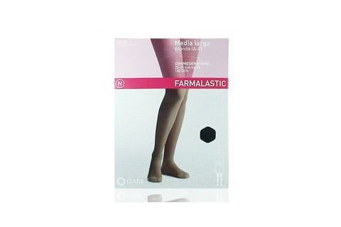 Media Larga (a-f) Comp Normal Farmalastic Blonda (negra T- Egde)
