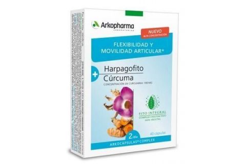 Arkopharma Complex Harpagofito y Cúrcuma 40 Cápsulas