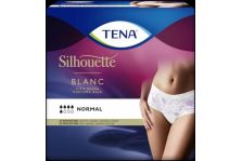 Tena Silhouette Normal Cintura Baja Blanco Talla Grande 12 uds