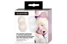 Suavinex Set de Conchas Protectoras + Recolectoras