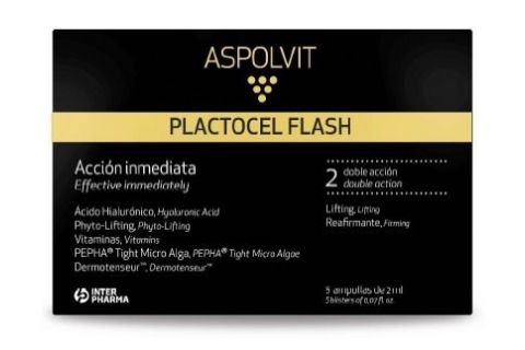 Aspolvit Plactocel Flash 5 ampollas 2 ml