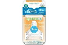 Dr. Browns Tetina Options Boca Ancha Nivel 2 2uds