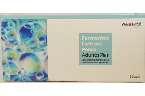 Fermentos Lácticos Pensa Adultos 12 Viales 7ml