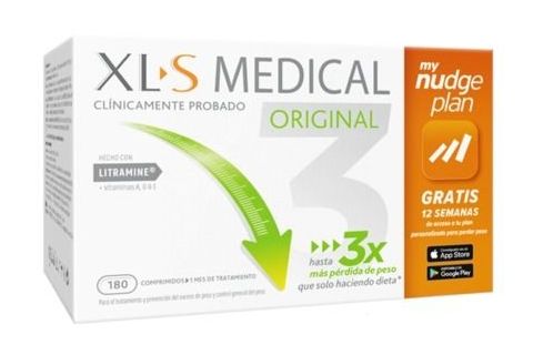 XL-S Medical Original Captagrasas Nudge 180 Comprimidos