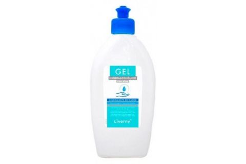 Liverny Gel Hidroalcohólico con Aloe 500 ml